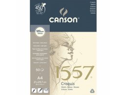 Canson sketch book A4 (50 papers, 120 g)