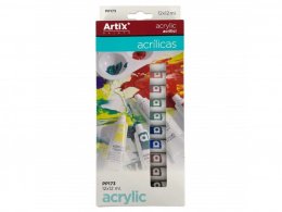 ARTIX SADA AKRYLOVÝCH BAREV 12x12 ml