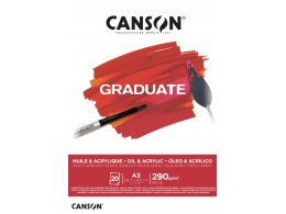 Canson Graduate skicák na olejové a akrylové barvy A3 (290g/m2)