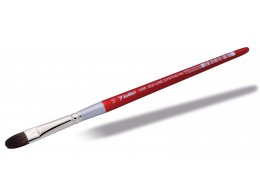 Kolibri Flat Cat’s Tongue Filbert Brush Series 1680SQI/size 8