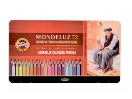 Set of aquarell coloured pencils 72 pcs