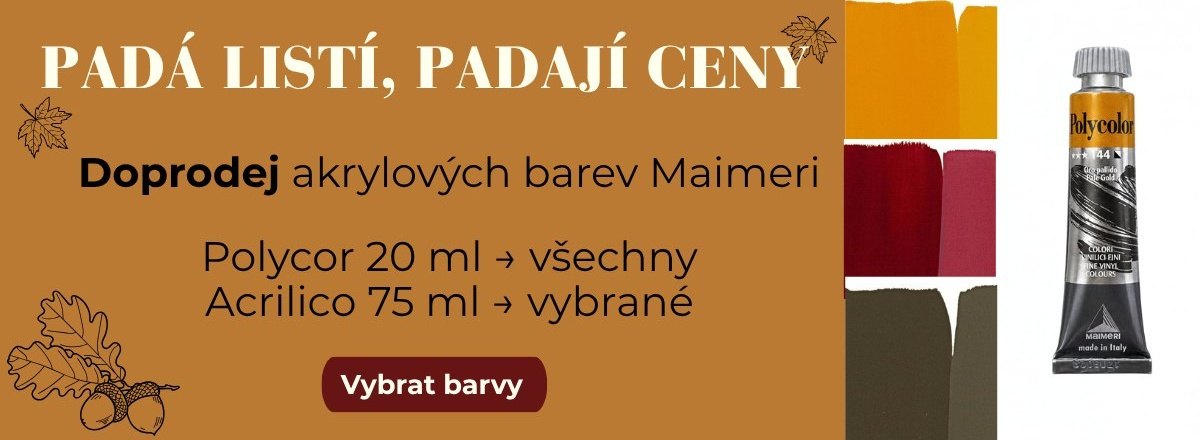 Doprodej akrylových barev Maimeri