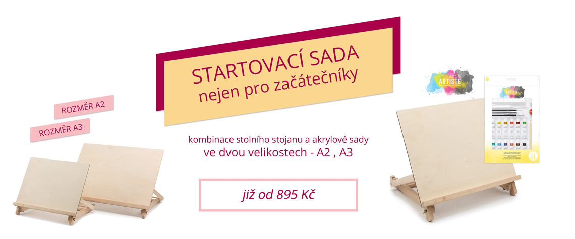 Sety akrylových stojanů