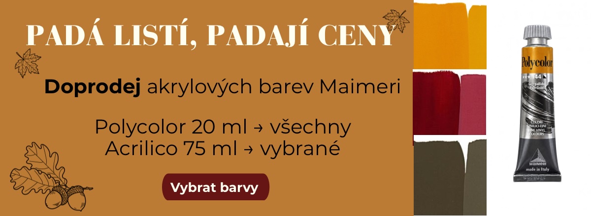 Doprodej akrylových barev Maimeri