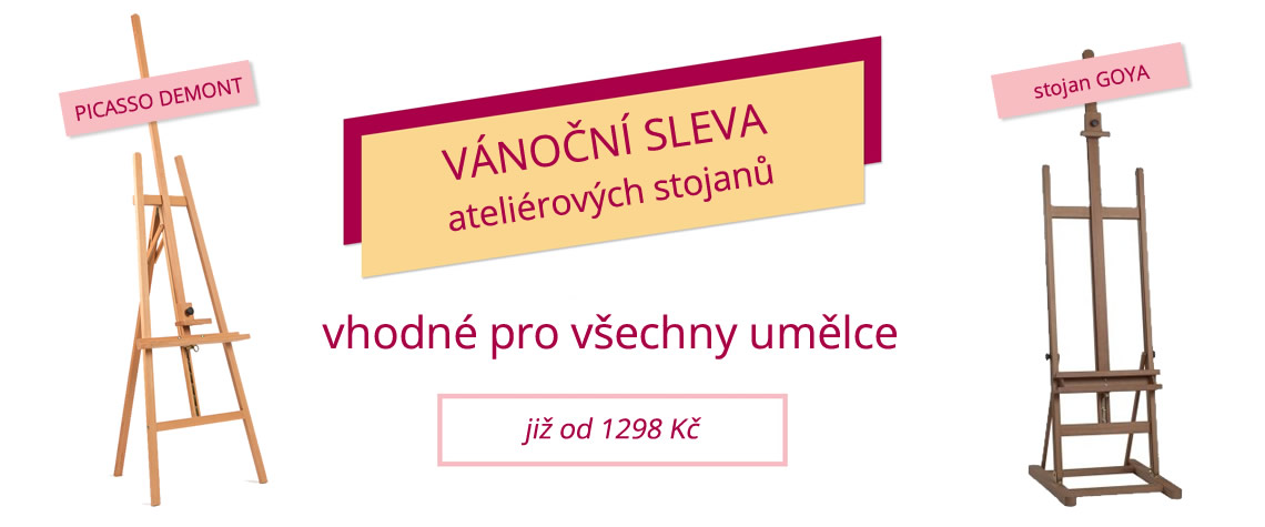 Vánoční sleva ateliérových stojanů